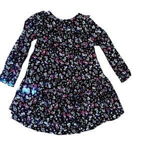Carter’s Girl Toddler Sz 2T Floral Long Sleeve Kids Lightweight Dress